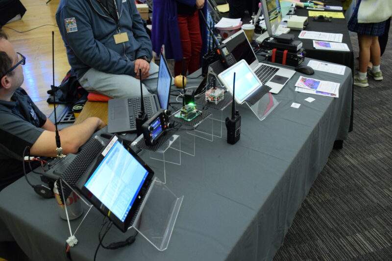 Amateur Radio at Liverpool MakeFest 2023