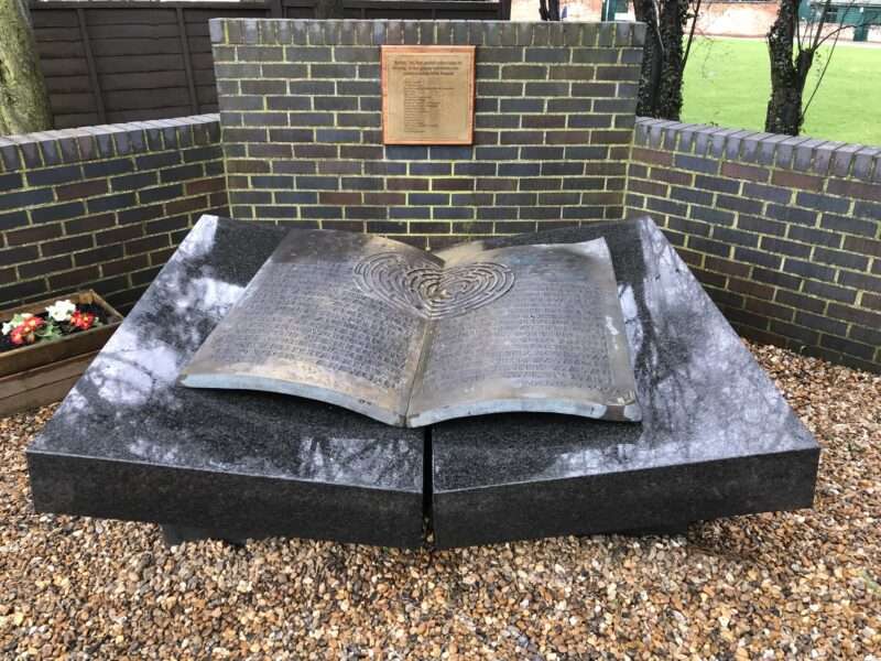 Monument to celebrate the contribution of the original Polish code breakers
