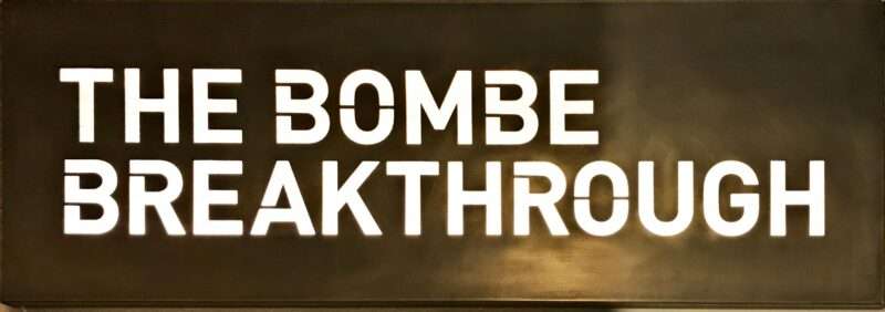 The Bombe breakthrough
