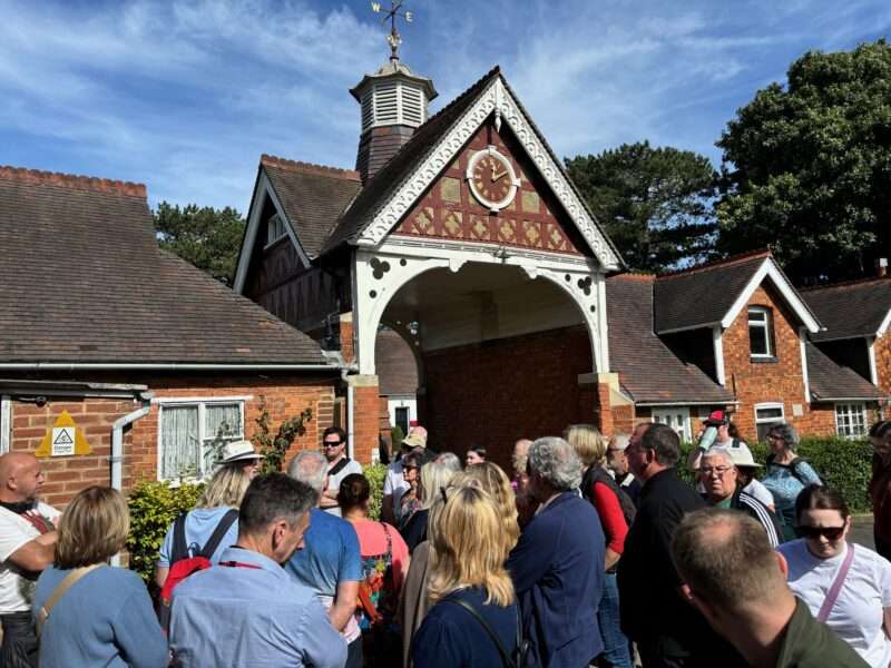 Tour of Bletchley Park - the stable yard