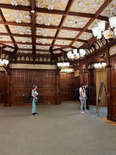 Bletchley Park Mansion - the ball room