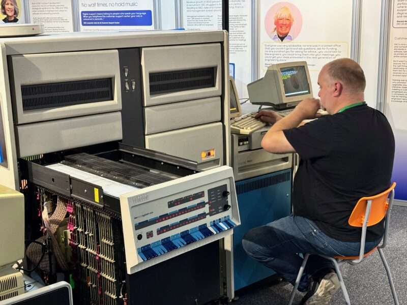 Maintaining a DEC mini computer