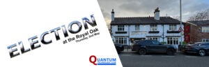 Election night at the Royal Oak, Aughton