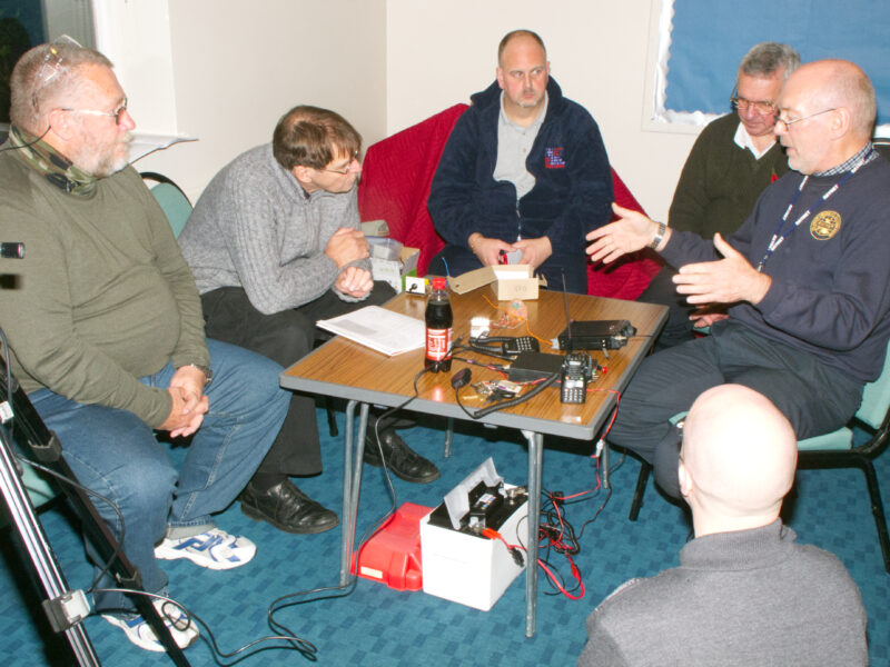G0MJG leading a discussion