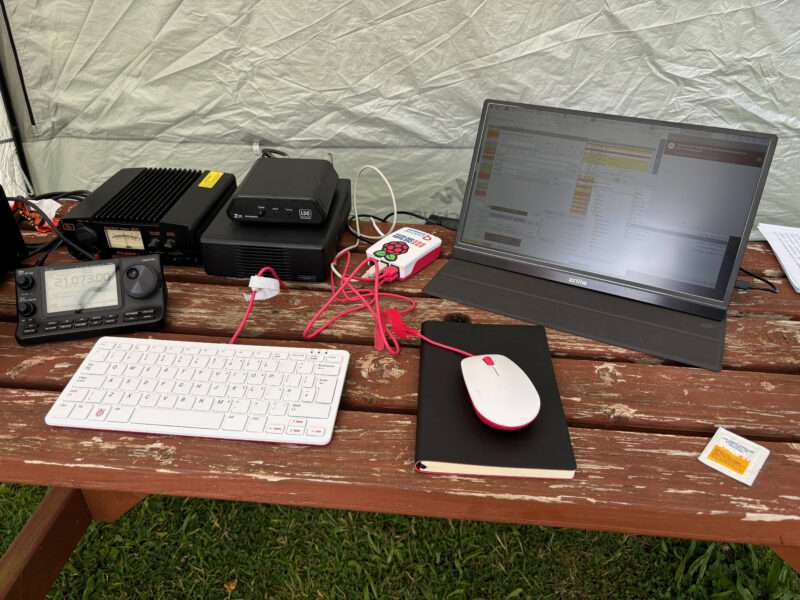 GB9WHP 2024 - FT8 amateur radio station