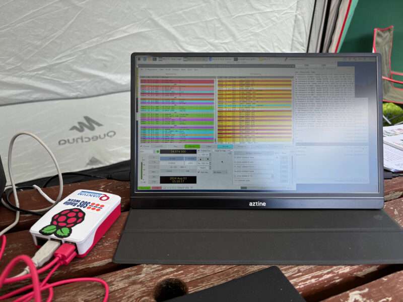 GB9WHP 2024 - Raspberry Pi 5 communicating around the world