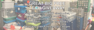 Great big free tech giveaway
