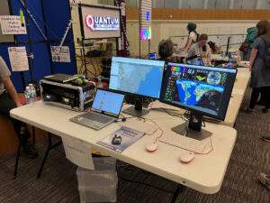 Amateur Radio station used at Quantum Technology Club special events