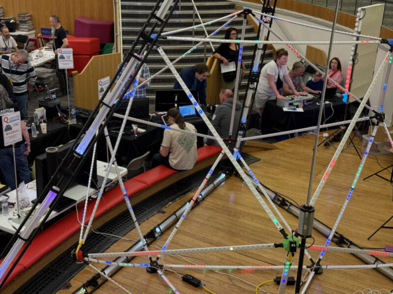 QuanTris in use