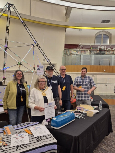 Mayoral approval of the Quantum Technology Club stand (2)