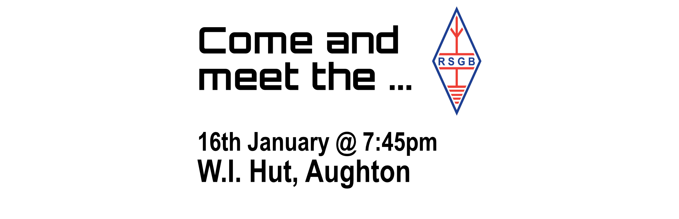 Come and meet the RSGB