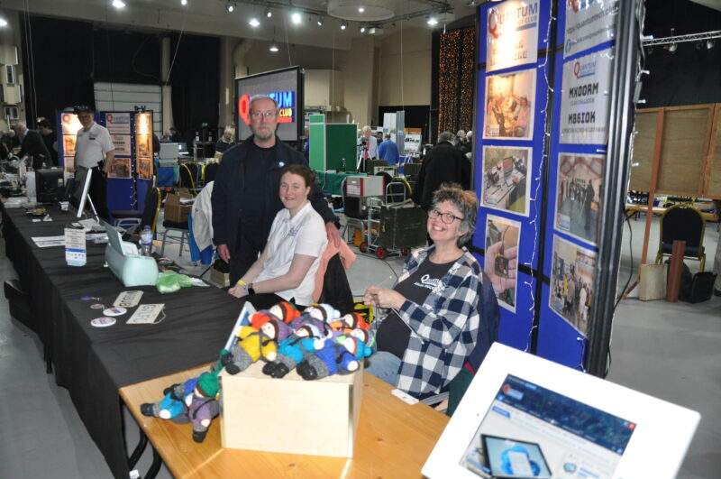 Alison, Rebecca & Trevor at the NARSA Rally, Blackpool, 2023