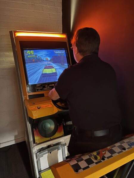 North West Computer Museum - Crazy Taxi gaming machine