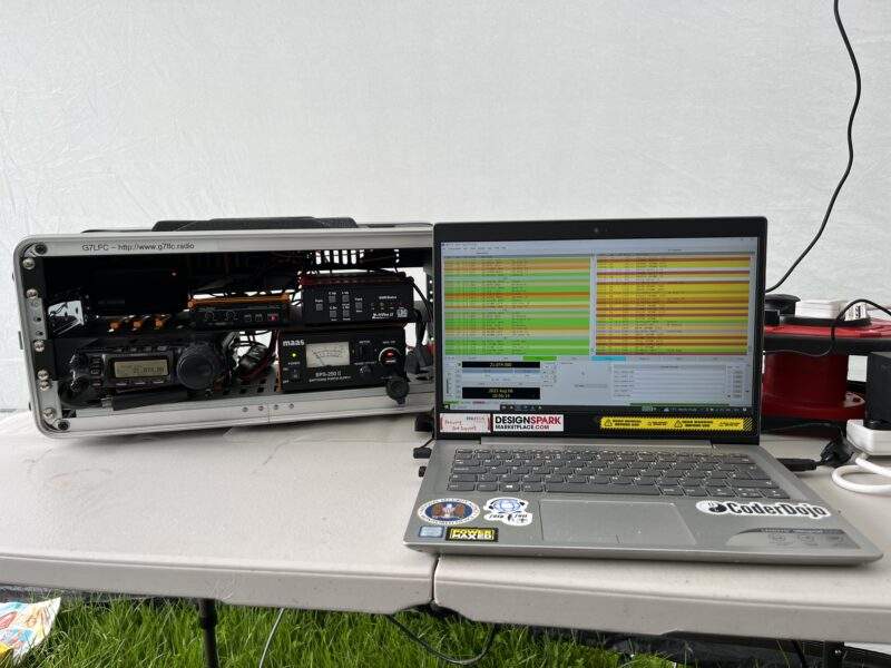 North West Radio Camp 2023 - FT8 Station