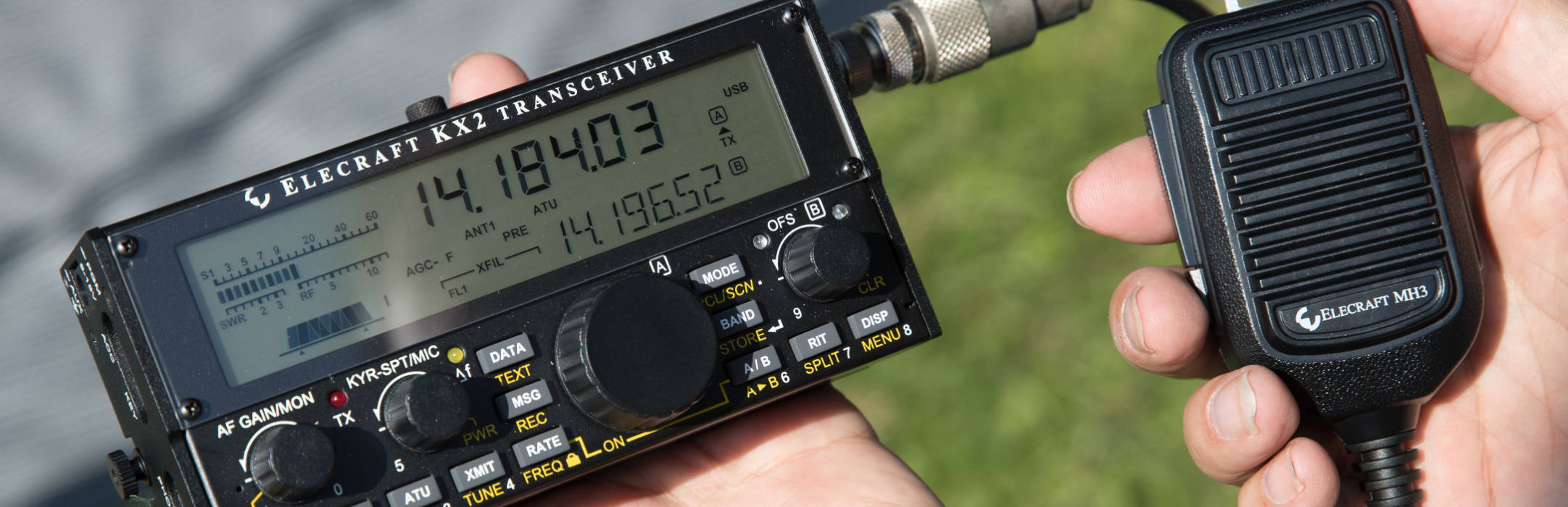 Elecraft KX2 portable amateur radio transceiver