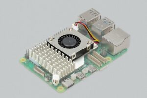 Raspberry Pi 5 heatsink and fan