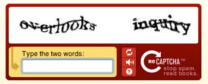 A captcha