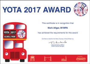 YOTA 2017 Award